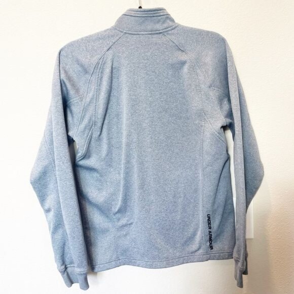 Under Armour Mens Full Zip Loose Fit Jacket Gray Size Small - Picture 3 of 10